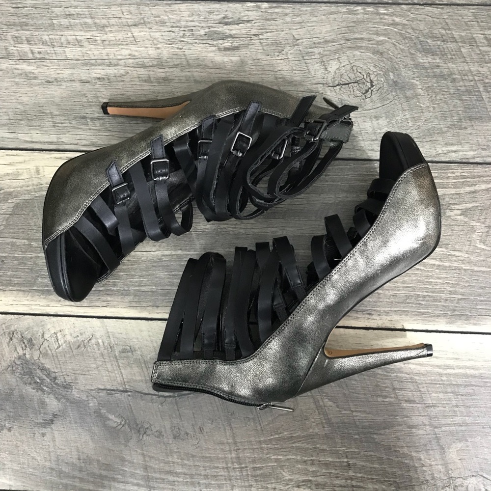 New! Circus by Sam Edelman strappy bootie heels